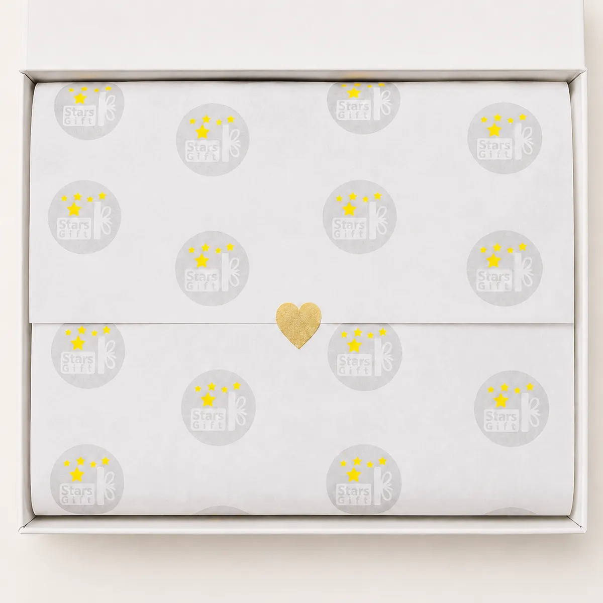 Presentación premium lista para entregar — Cajita Premium Esencial Stars Gift